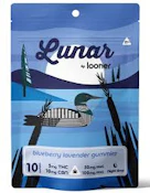 Lunar blueberry lavender Night time gummies