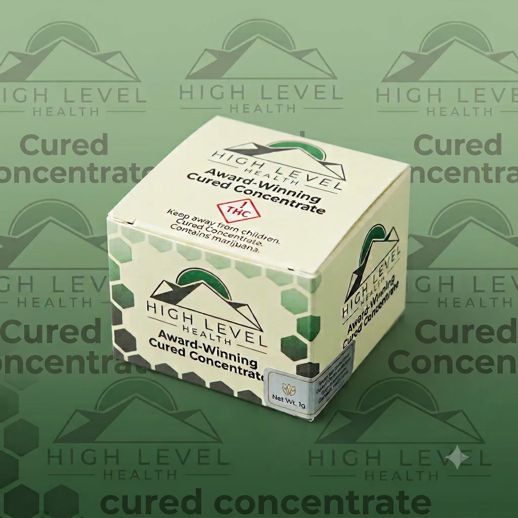 High Level Health CO - HLH Cured Sugar Sauce - Silver Snow - 1g Main Image