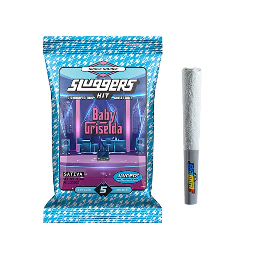 SLUGGERS HIT - Sluggers - Preroll - Infused - Baby Griselda 5pk - 3.5g Main Image