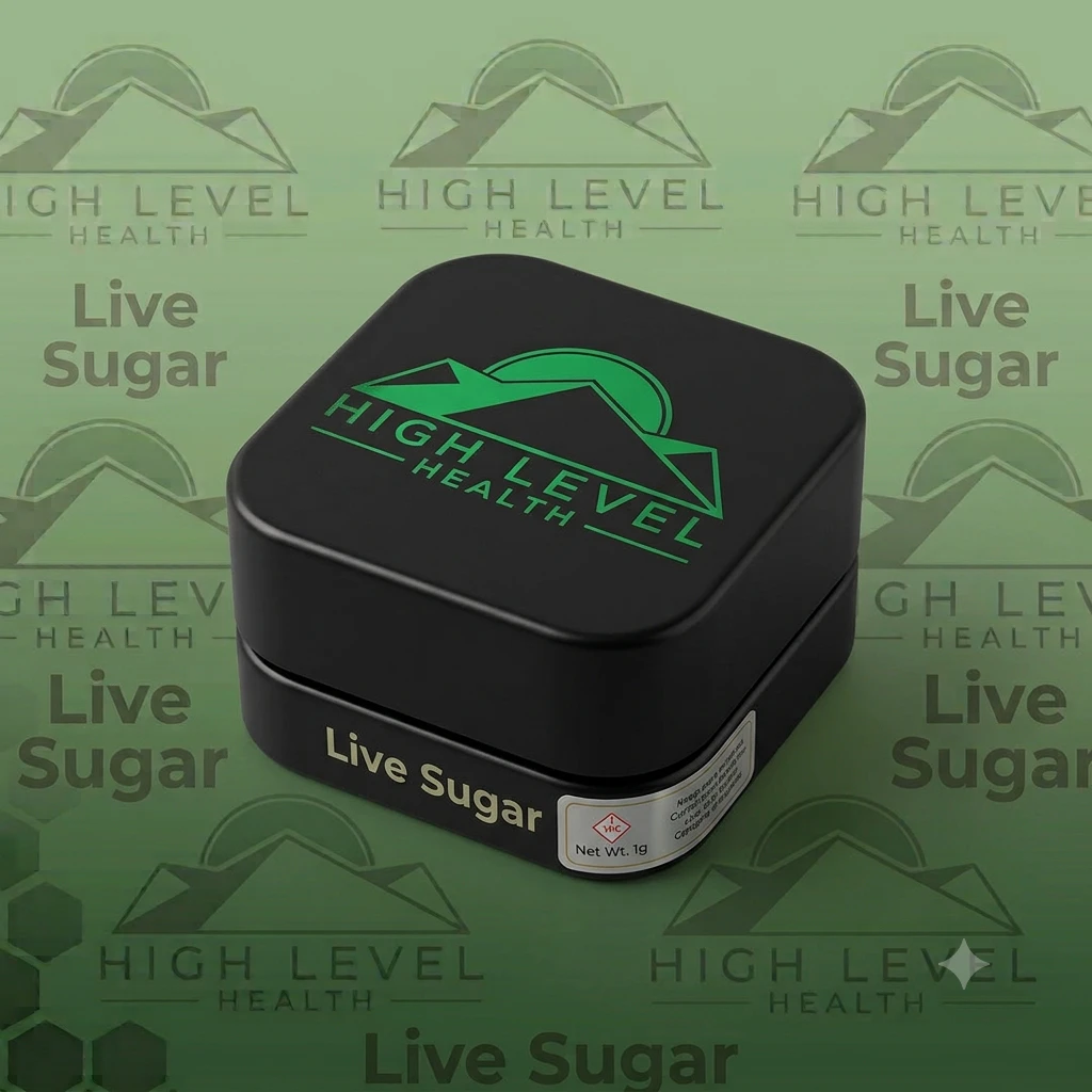 High Level Health CO - HLH Live Sugar Sauce - Space Force - 1g Main Image