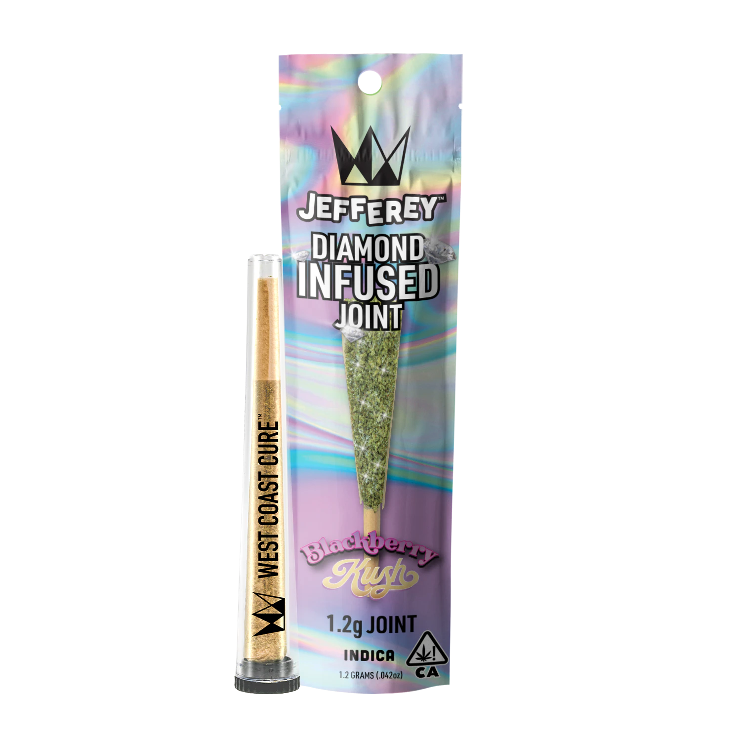 West Coast Cure - West Coast Cure - Preroll - Infused - White Widow Jefferey - 1.2g Main Image