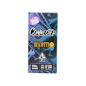 CONNECTED - CONNECTED: BISCOTTI 1G LIVE RESIN DISPOSABLE