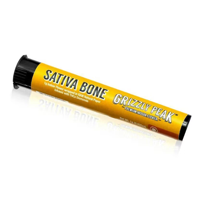 Grizzly Peak™ - Grizzly Peak - Sativa Bone 1g Infused Pre Roll Main Image