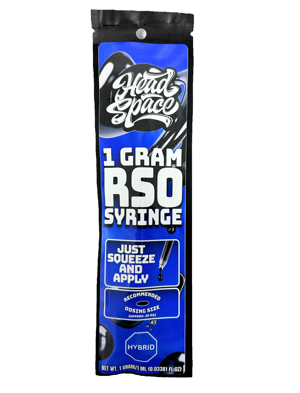 Head Space - RSO Syringe | Hybrid Main Image