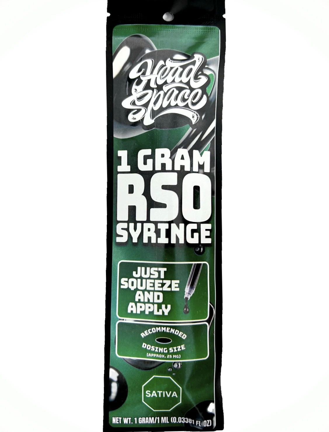 Head Space - RSO Syringe | Sativa Main Image