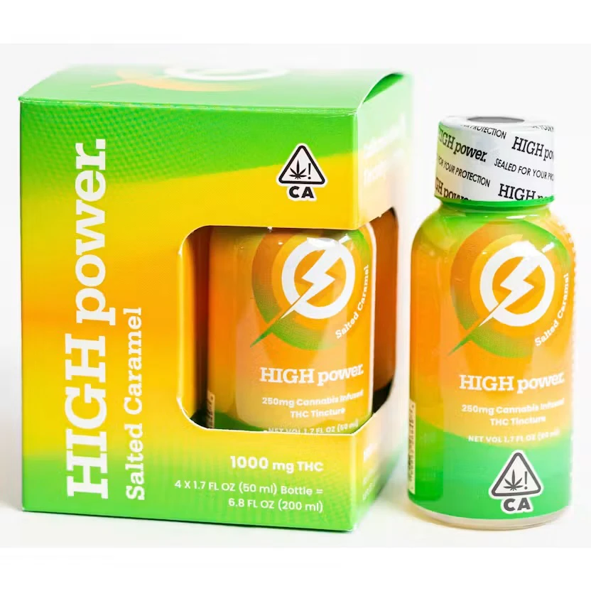 HIGH power syrup - High Power - Salted Carmel 1000mg 4 Pack Main Image