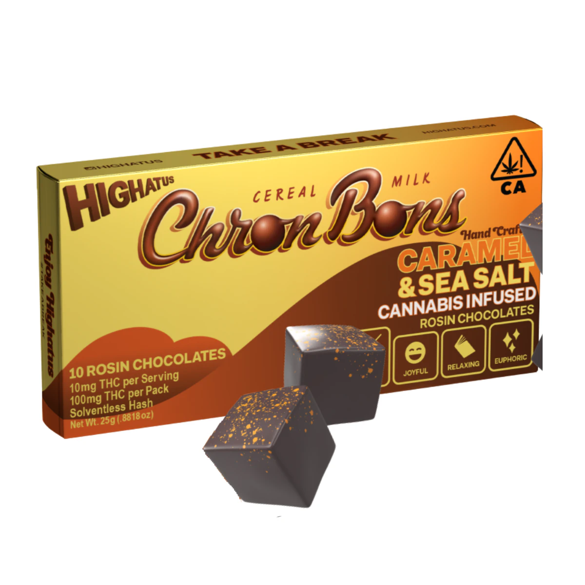 Highatus - Highatus - Caramel & Sea Salt ChronBons 10pk Main Image