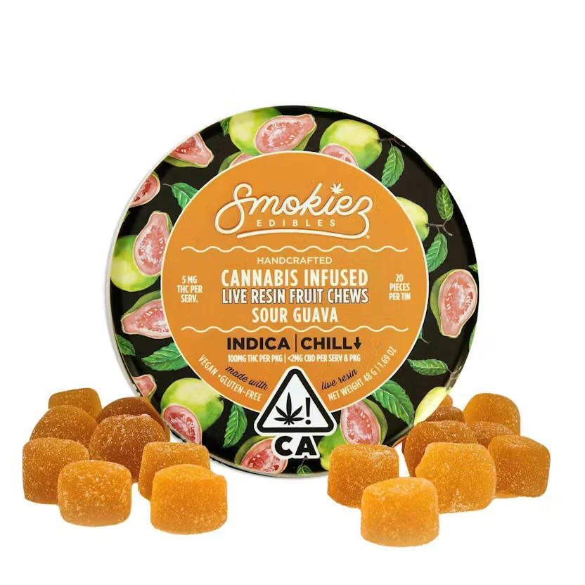 Smokiez Edibles - Smokiez - Edible - Live Resin Gummies - Guava - 100mg Main Image