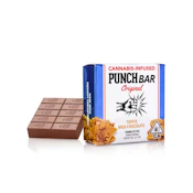 Punch - Edible - Chocolate Bar - Toffee Milk Chocolate - 100mg