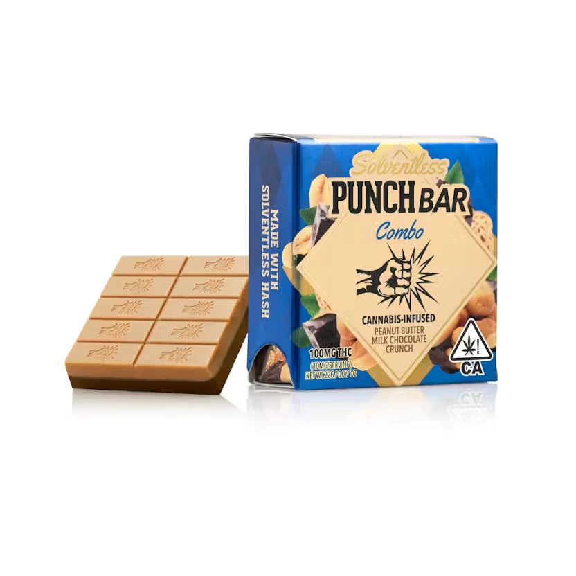 Punch Edibles & Extracts - Punch - Edible - Chocolate Bar - Peanut Butter Milk Chocolate - 100mg Main Image