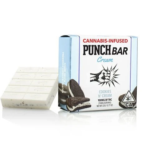 Punch Edibles & Extracts - Punch - Edibles - Live Rosin - Cookies 'N Cream PunchBar - 100mg p Main Image