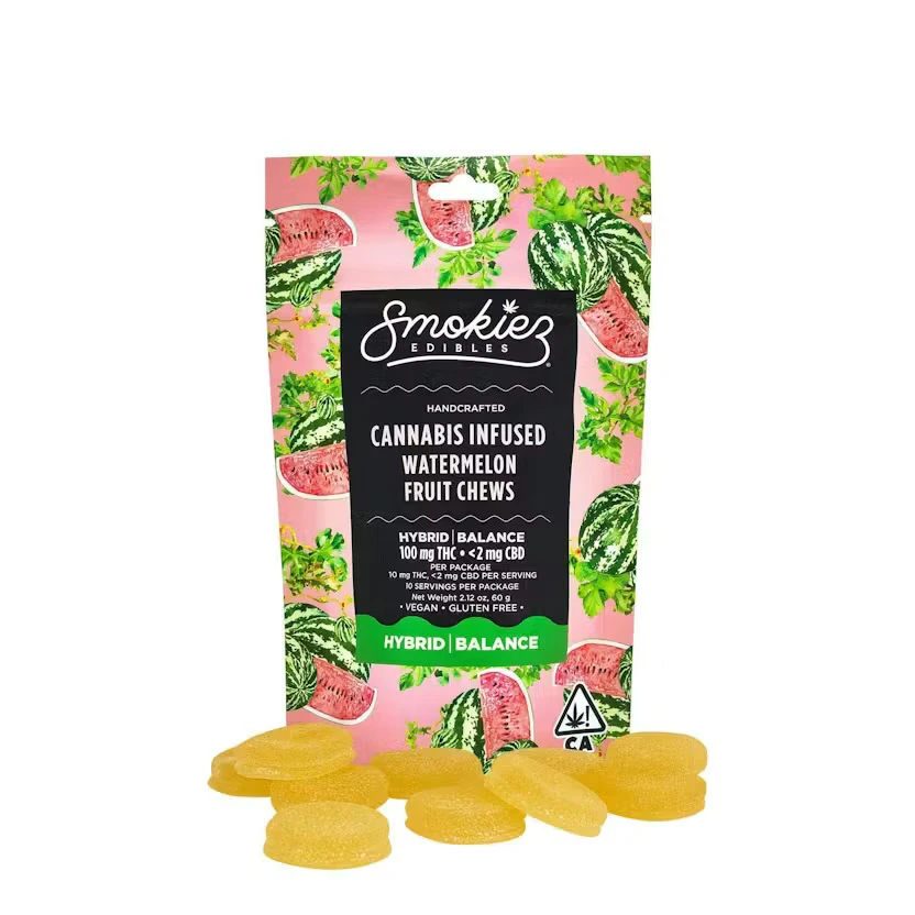 Smokiez Edibles - Smokiez - Edible - Gummies - Watermelon - 100mg Main Image