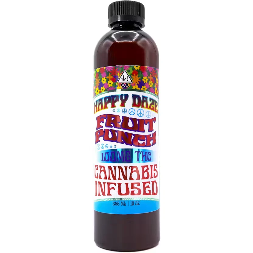 Happy Daze - Happy Daze - Fruit Punch 100mg Main Image