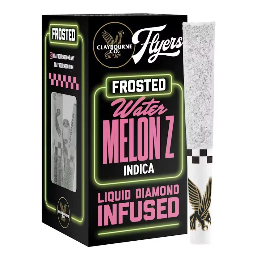 Claybourne Co. - Claybourne - Watermelon Zkittlez Infused Pre Roll 2 Pack Main Image