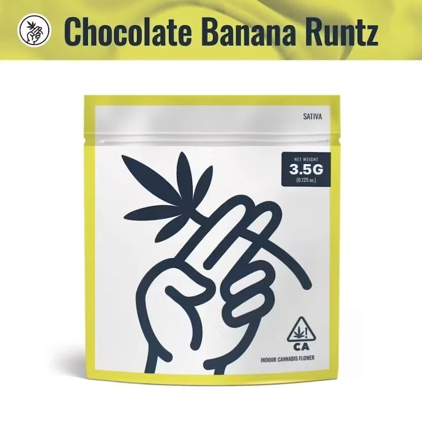 We Grow - We Grow - Flower - Chocolate Banana Runtz- 3.5g Main Image