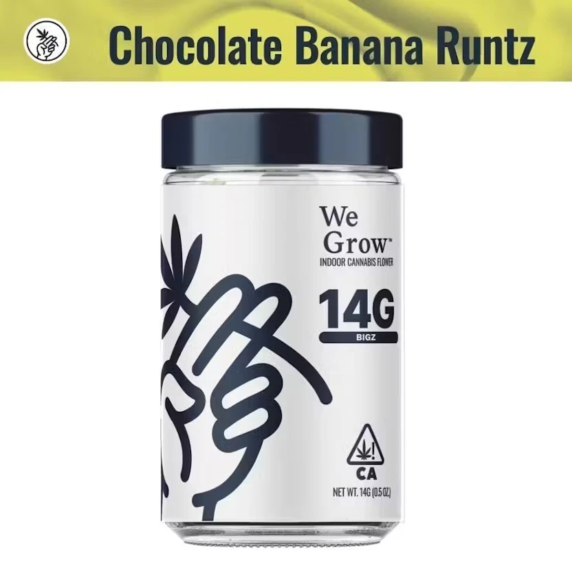We Grow - We Grow - Flower - Chocolate Banana Runtz - 14g Main Image