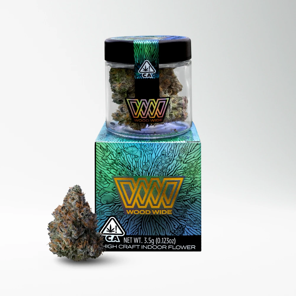 Wood Wide - Wood Wide - Flower - Indoor - Gorilla Glue - 3.5g Main Image