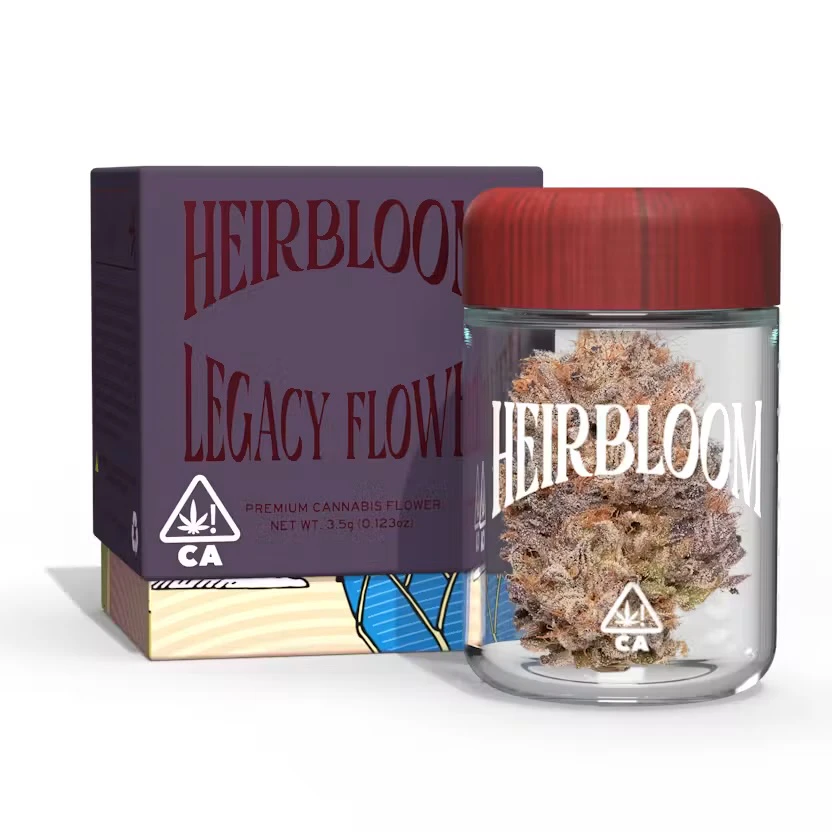 Heirbloom Legacy Flower - Heirbloom - Blueberry 1/8 Main Image