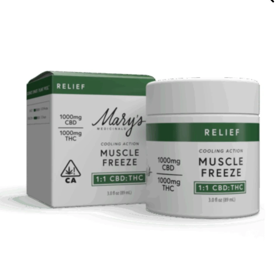 Mary's Medicinals™ - Marys Medicinals - Topical - Muscle Freeze - CBD -  600mg Main Image
