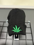 Black Canna Beanie