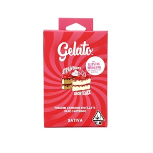 GELATO - GELATO: STRAWBERRY SHORTCAKE 1G CART