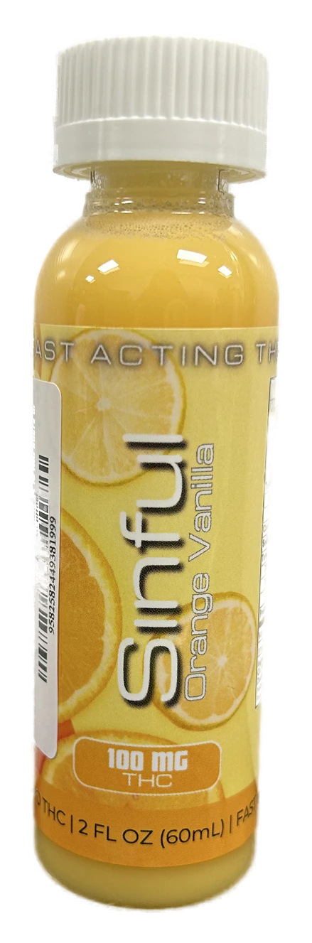 Sinful Elixirs - Orange Vanilla (100mg) | Infused Shooter | Hybrid Main Image