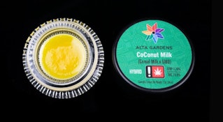 Coconut Milk, Cured Resin