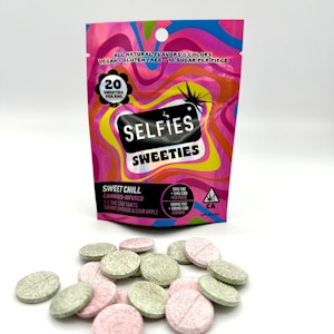 SELFIES - Sweeties - Sweet Chill - 1:1 (THC:CBD) 100mg (H) - Selfies