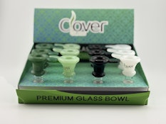 Clover Glass | Bowls | 14mm Bowls (Green, White, Black)