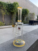 11" Reversal Glass Sticker Water Pipe