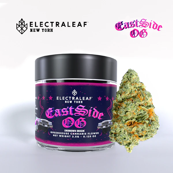 ElectraLeaf - Electraleaf- East Side OG- 3.5g Small Batch Cannabis Flower Main Image