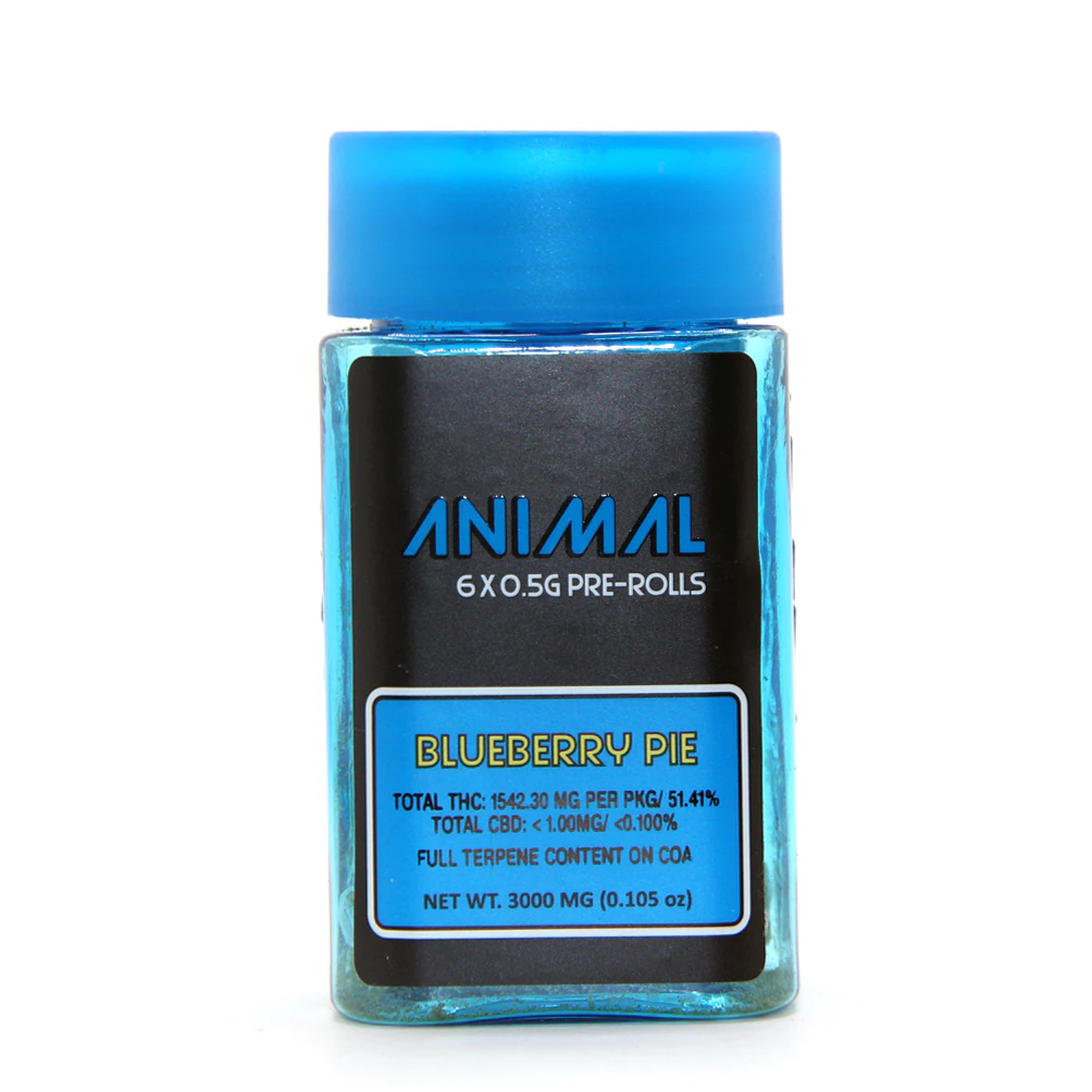 Animal - ANIMAL | Blueberry Pie | 6pk Pre-Roll | 3g Indica  Main Image