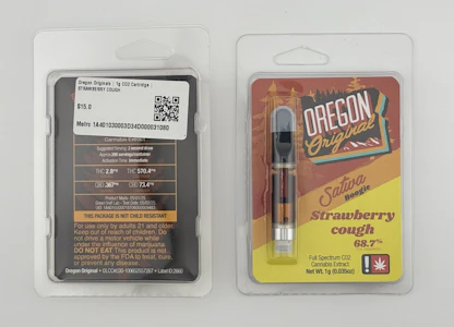 OREGON ORIGINALS - Oregon Originals | Cart CO2 1g [S] | Strawberry Cough 