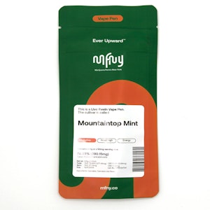MFNY - MFNY | Mountaintop Mint | Live Resin | Vape pen 