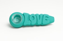 Accessory - "LOVE'" Silicone Hand Pipe