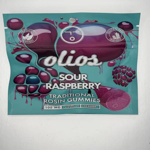 OLIO - Olio | Sour Raspberry | Live Rosin Gummies