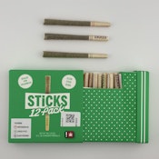 STICKS | 12pk Preroll I/S/H | Patronus/ Runtz/ Wintergreen
