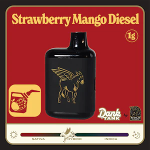 Mule Extracts - Strawberry Mango Diesel, Live Resin, Disposable, 1g