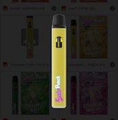 Kushy Punch 1.5g Disposable Vape - Tropical Punch