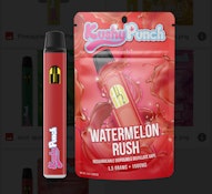 Kushy Punch 1.5g Disposable Vape - Watermelon Rush