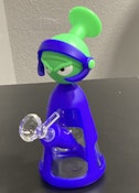 7" Silicone/Glass Water Pipe