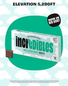 INCREDIBLES - Incredibles | Mile High Mint Bar | 100mg