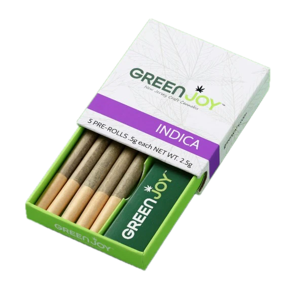 Green Joy - Purple Punch Prerolls 5pk 2.5g Main Image