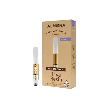 ALMORA FARMS - Almora Farm Live Resin Cart 1g Purple Punch Main Image