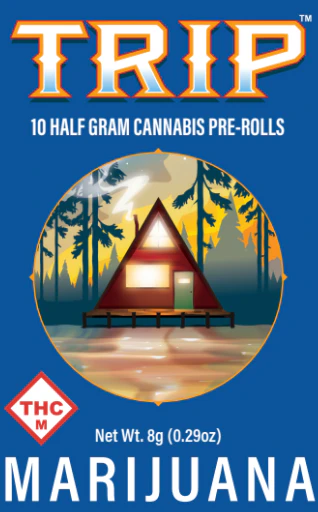 TRIP PACK - TRIP PACK - DOUBLE OG CHEM 10 PACK OF 0.5G PRE-ROLLS Main Image