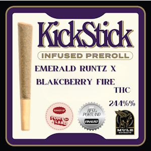 MULE EXTRACTS - Kick Sticks | Inf PR CR 1pk/1g [I] | Emerald Runtz X Blackberry Fire