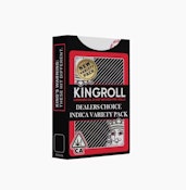 KINGROLL 4 PACK VARIETY - INDICA MIX #7 .75G - KINGPEN