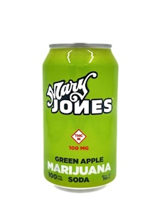 MARY JONES - MARY JONES - GREEN APPLE 100MG SODA