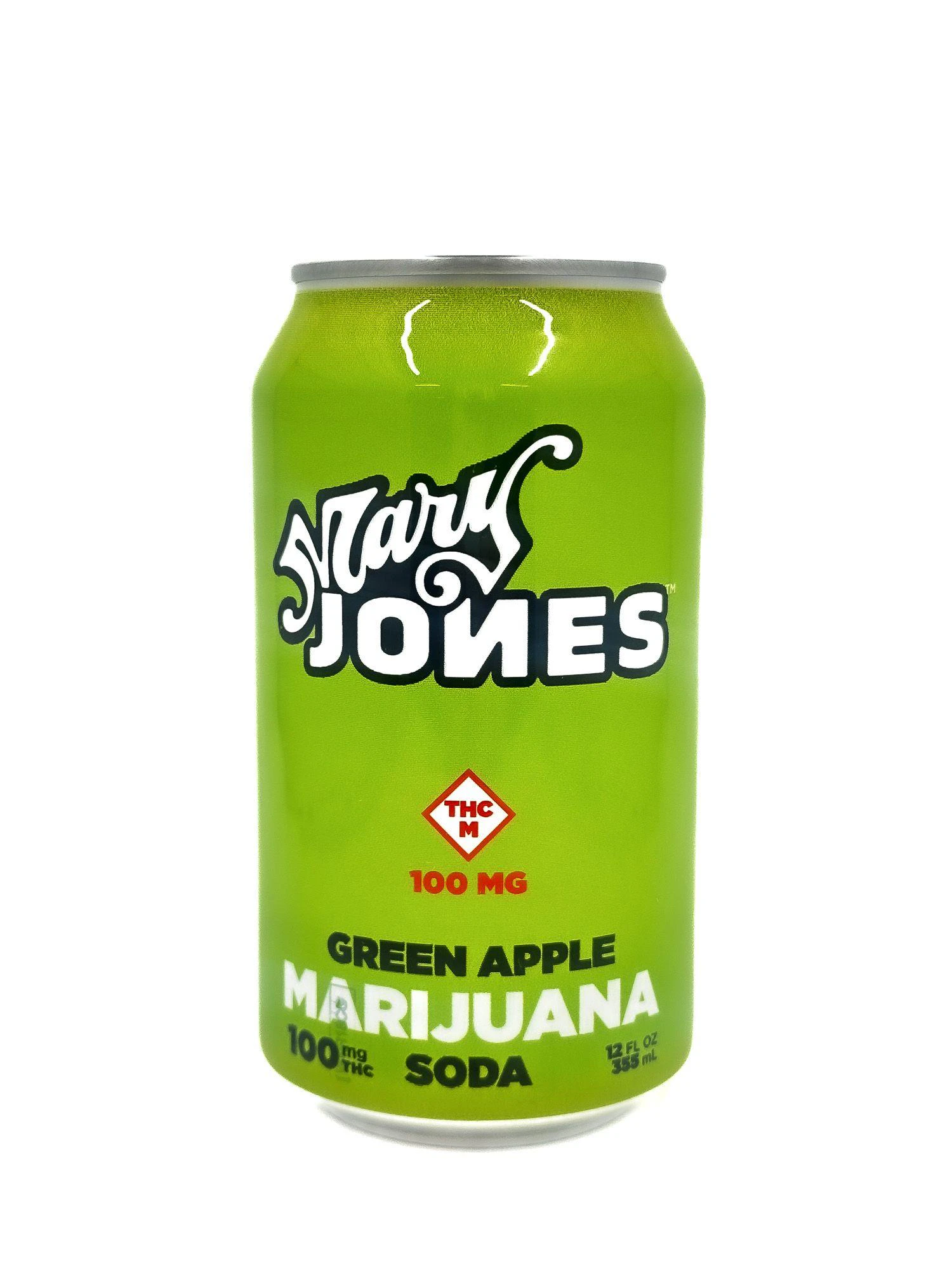 MARY JONES - MARY JONES - GREEN APPLE 100MG SODA Main Image