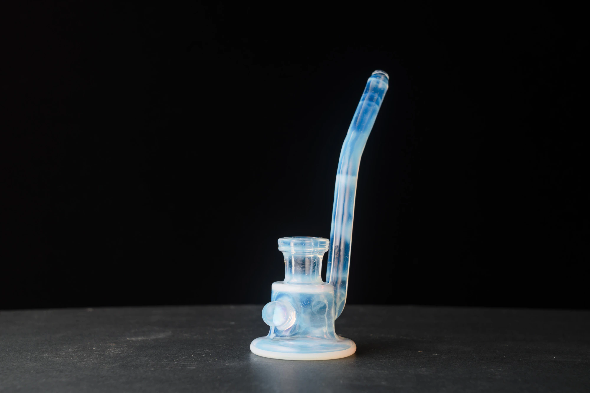 Miyagi Glass - Ice Blue | Dry Dab Rig | Miyagi Glass Main Image